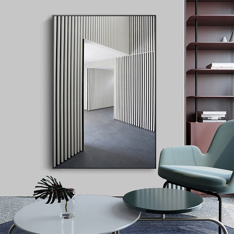 Quadro architettura lusso moderno