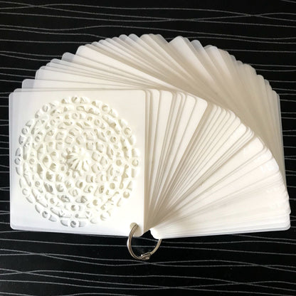 Stencil Mandala Dipinti
