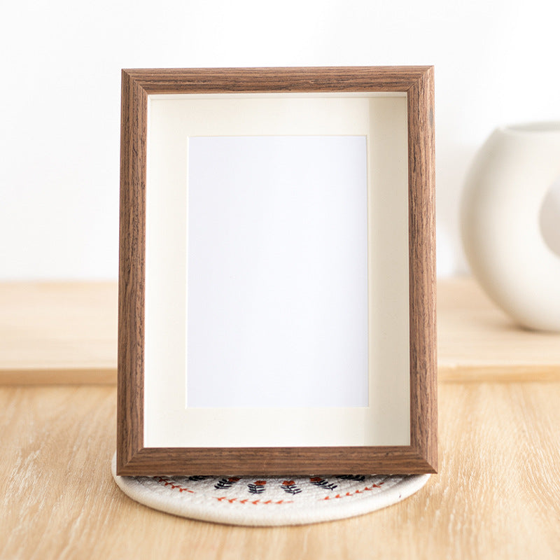 Cornice foto legno