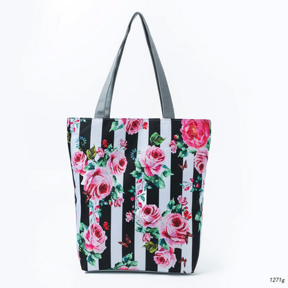 Borsa a spalla stampa pittura