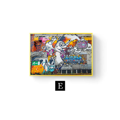 Quadro Graffiti Astratto