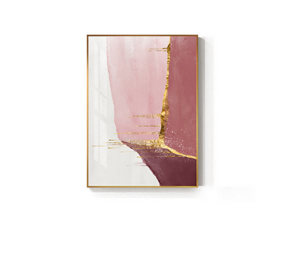 Quadro astratto dorato