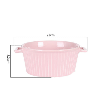 Insalatiera ceramica con coperchio