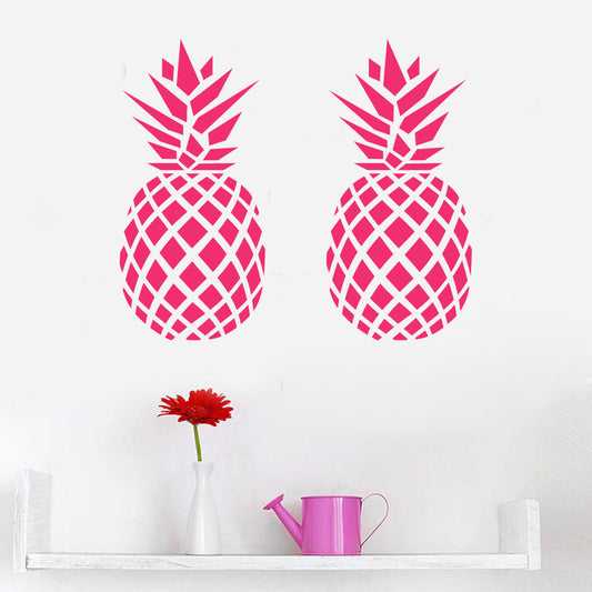 Adesivo murale Ananas colorato