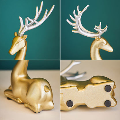 Ornamento cervi coppia