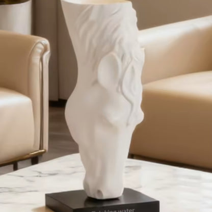 Statua Testa di cavallo