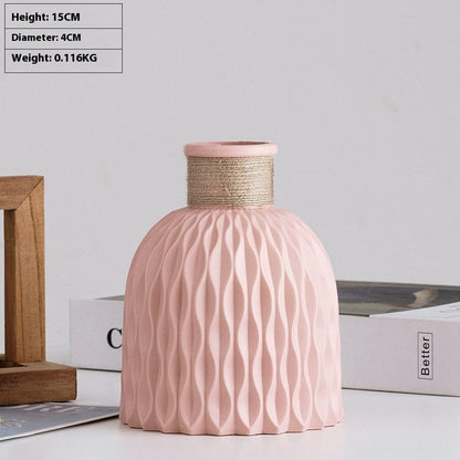Vaso in plastica stile nordico