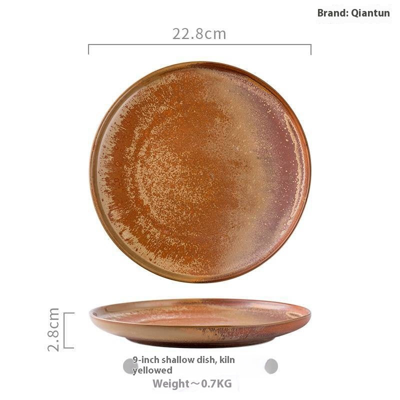 Piatto ceramica retrò