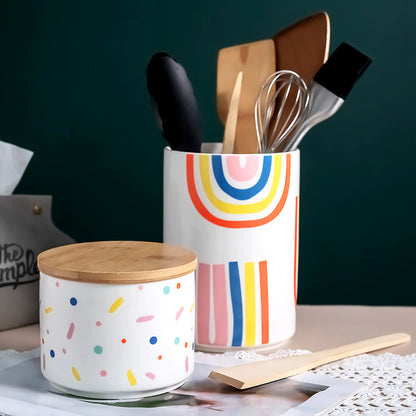 Barattolo in ceramica nordico