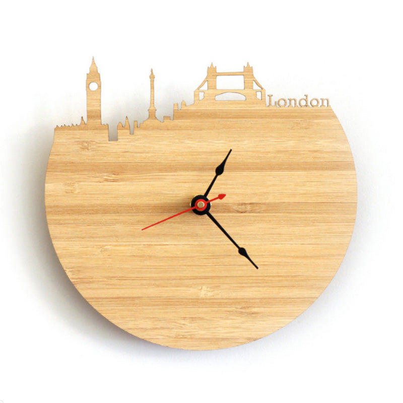 Orologio da parete Marmo triangoli