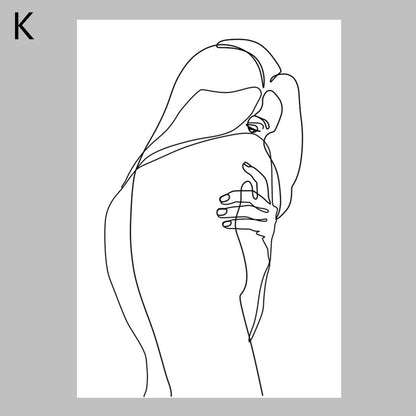 Quadro figure astratte