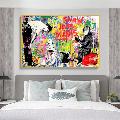 Quadro scimmia