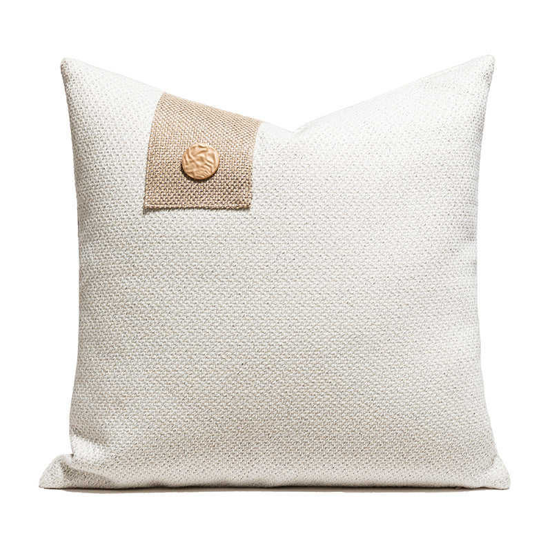 Coperta Cuscino Pelle