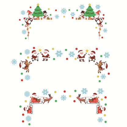 Adesivo Natale cartoon