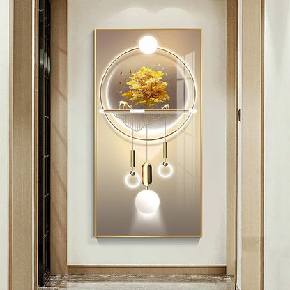 Quadro cervo dorato