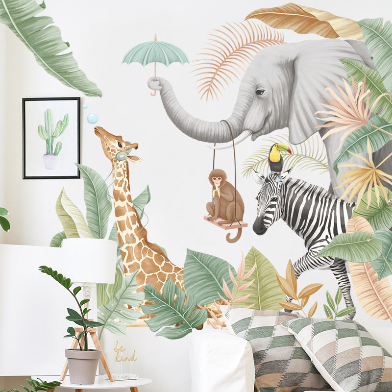 Adesivo giungla tropicale