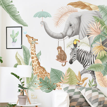 Adesivo giungla tropicale