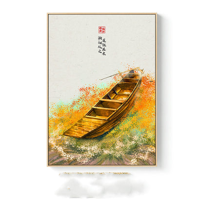 Quadro paesaggio autunnale