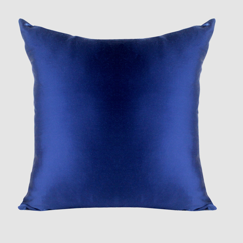 Cuscino blu motivo astratto