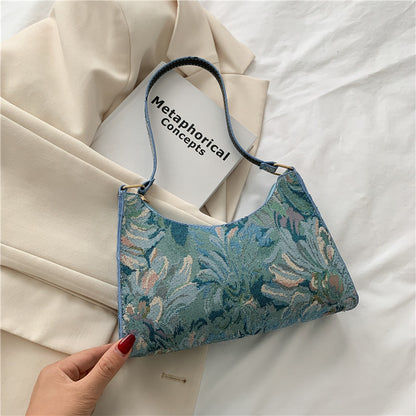 Borsa Tracolla Dipinta