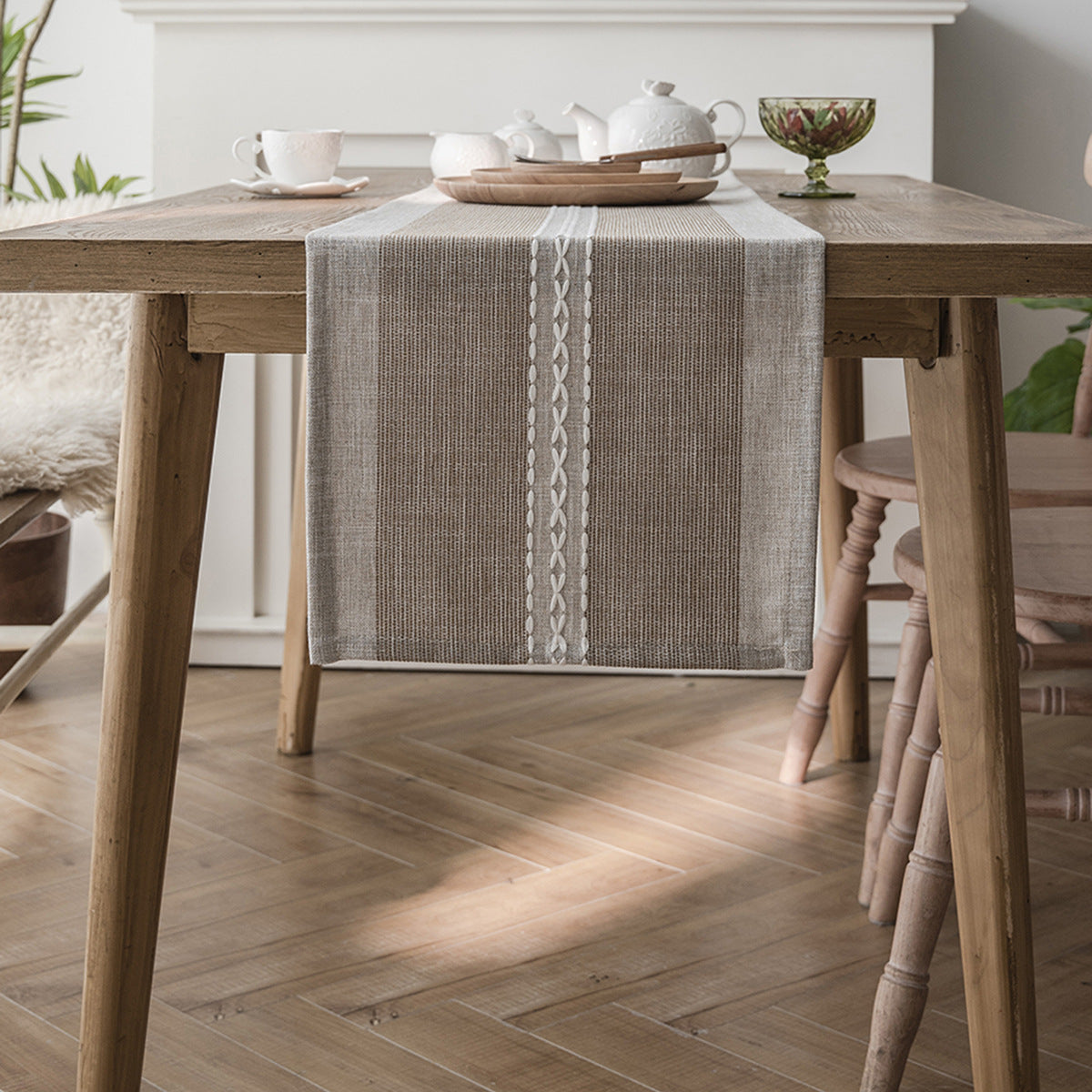 Tovaglia geometrica jacquard