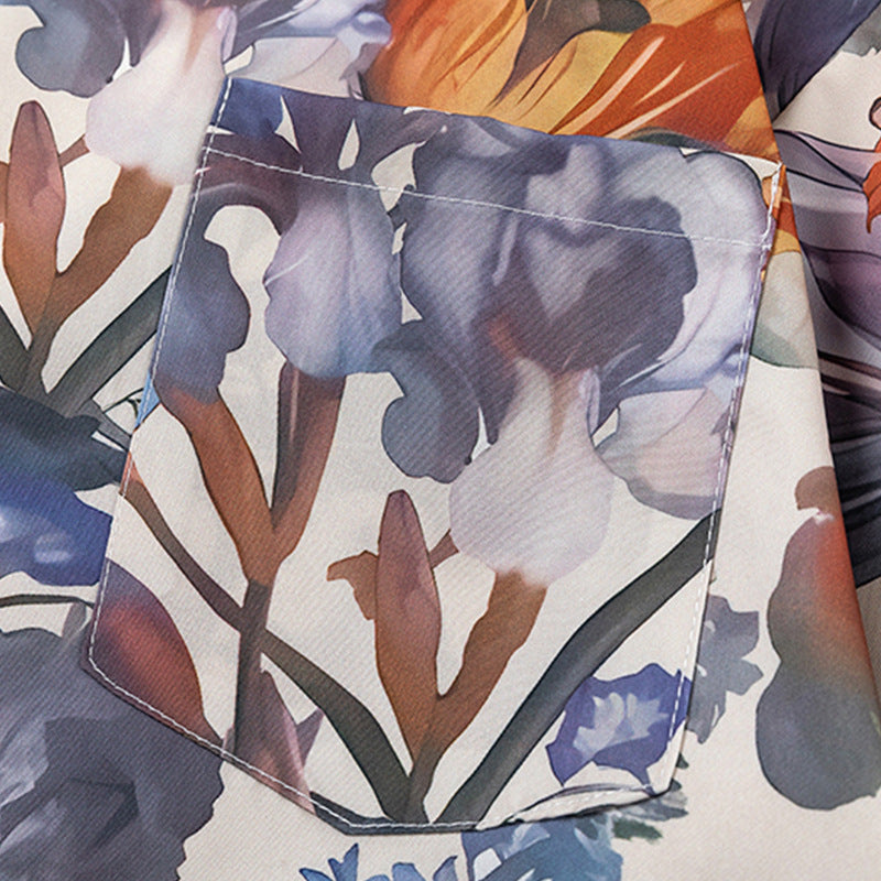 Camicia Dipinta Floreale