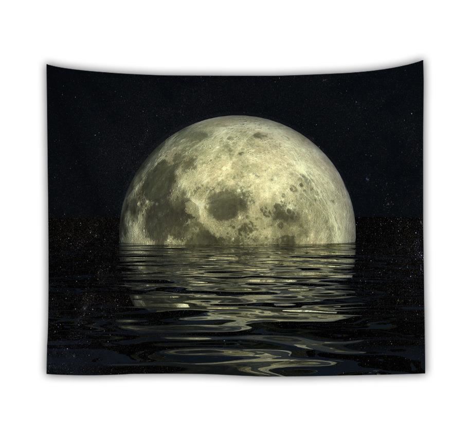 Tappeto luna oceano