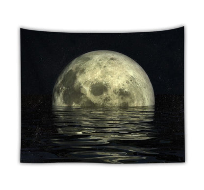 Tappeto luna oceano