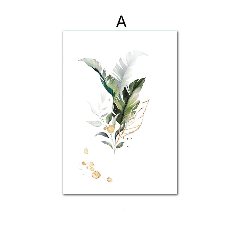 Quadro acquerello piante