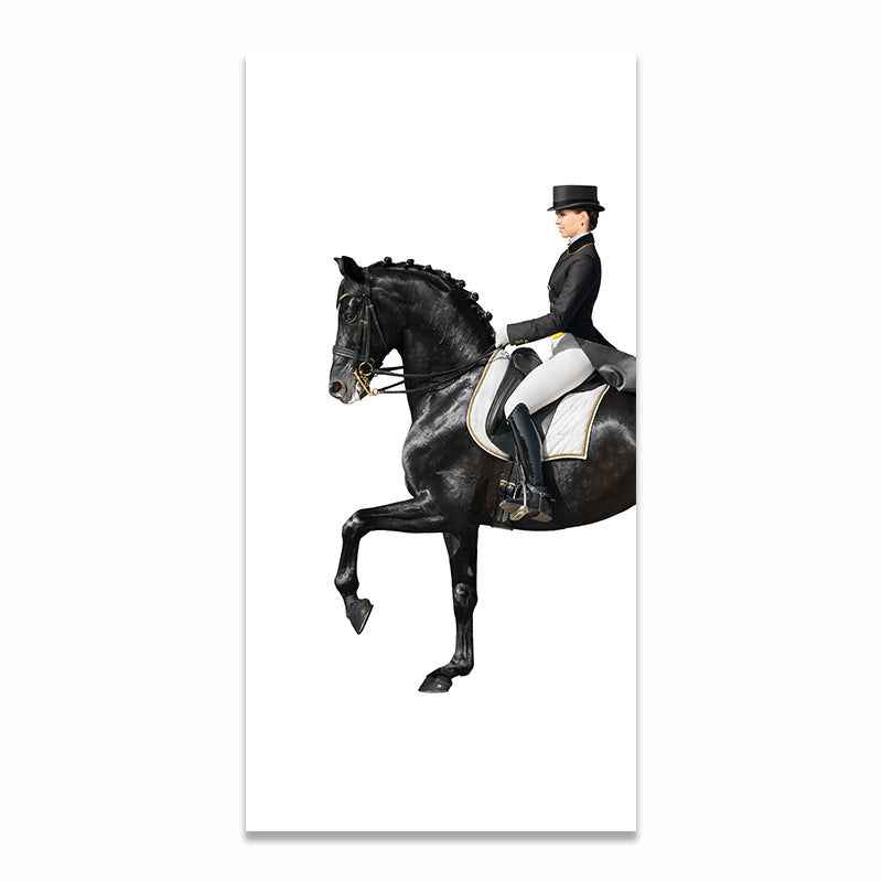 Quadro Cavallo Arancione