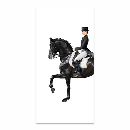 Quadro Cavallo Arancione