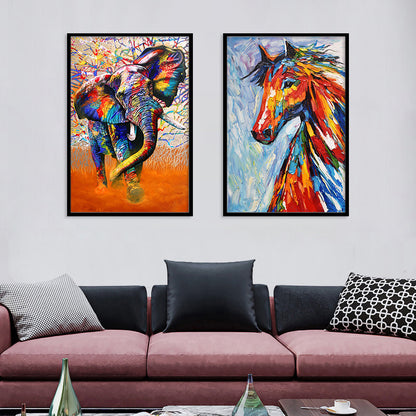 Quadro decorativo - tema elefante