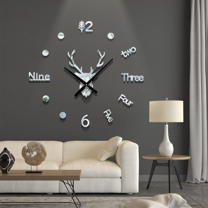 Orologio da parete Note musicali grigie