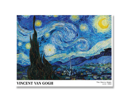 Quadro canvas notte stellata