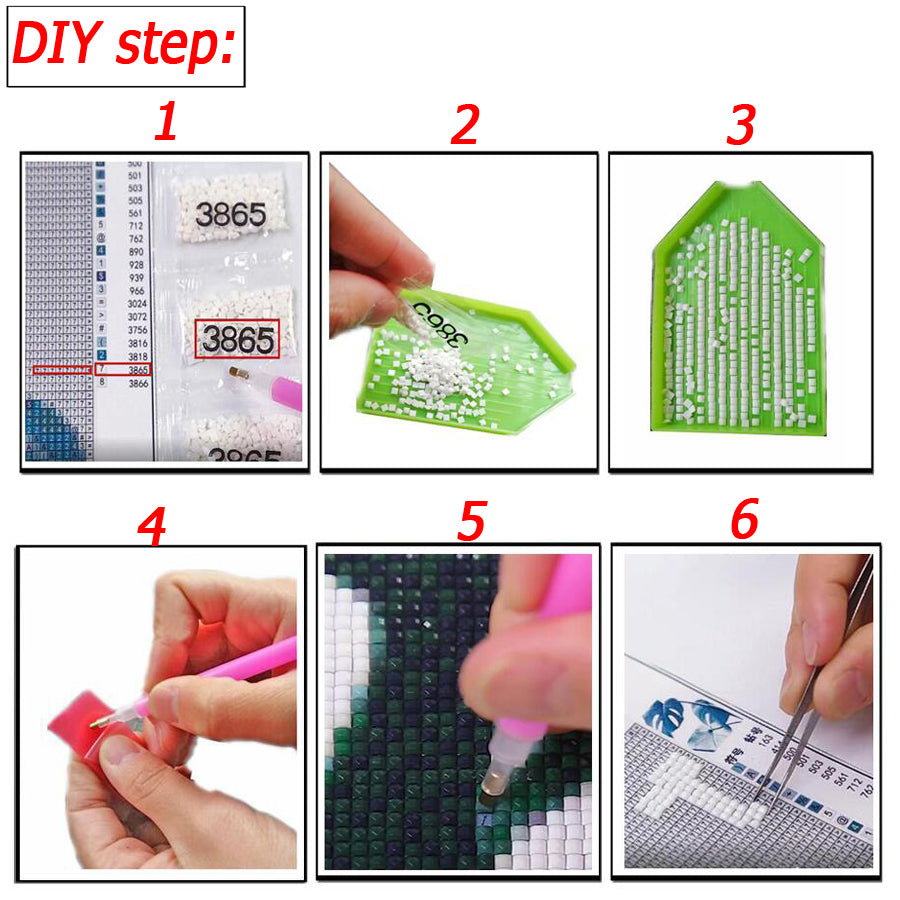 Kit broderie diamanti gatto