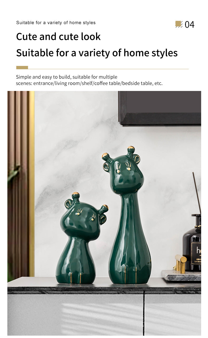 Ornamento Cervo ceramica