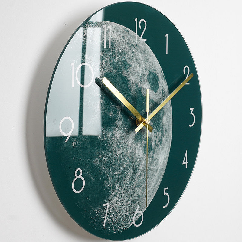Orologio da parete Marmo riflesso gold