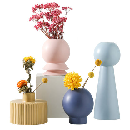 Vaso in ceramica stile nordico