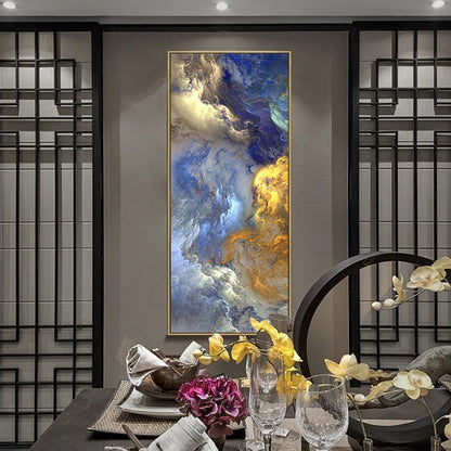 Quadro Onde Blu