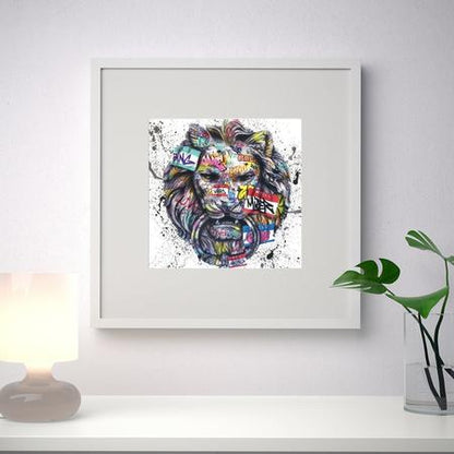 Quadro Graffiti Astratto