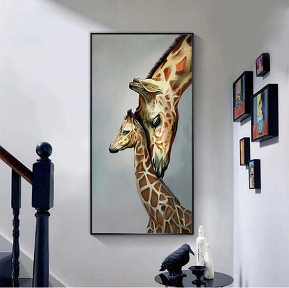 Quadro giraffa