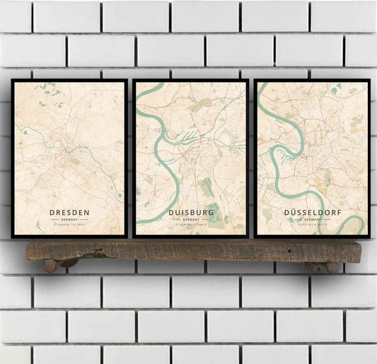 Quadro su tela Metropoli tedesca