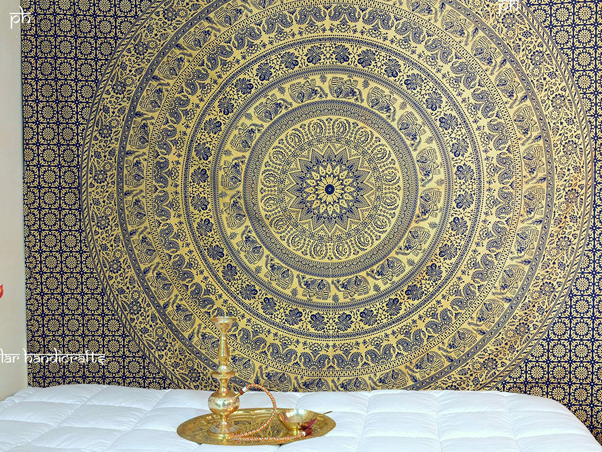 Arazzo Mandala rosa