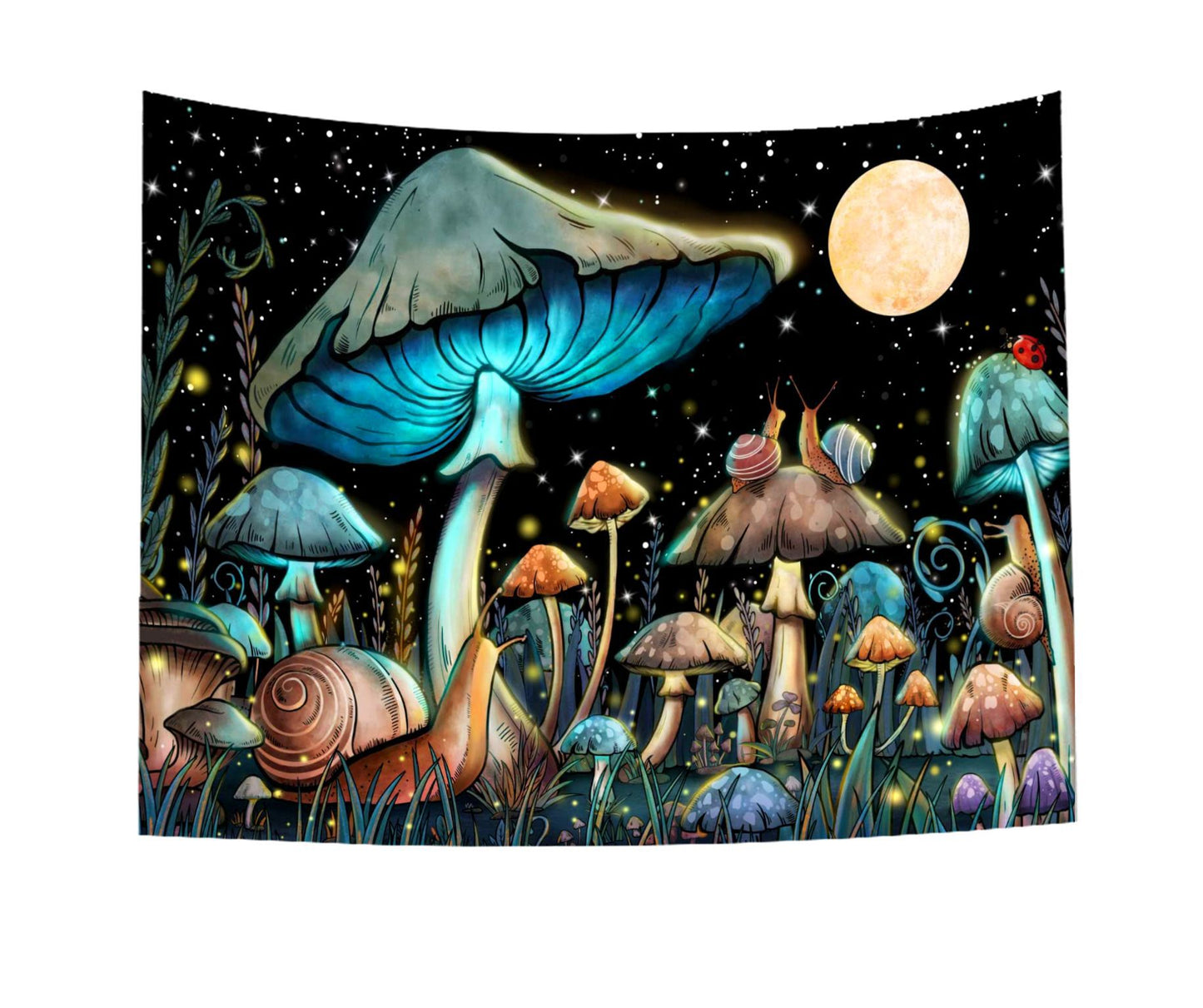 Tappezzeria funghi psichedelici