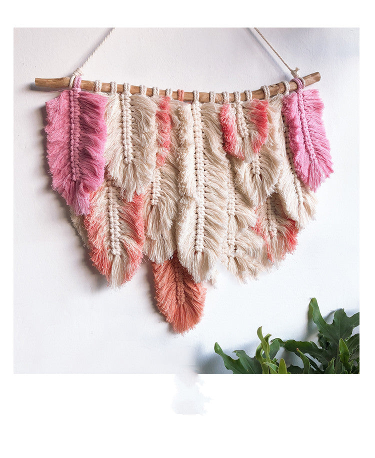Tappezzeria piume con nappe
