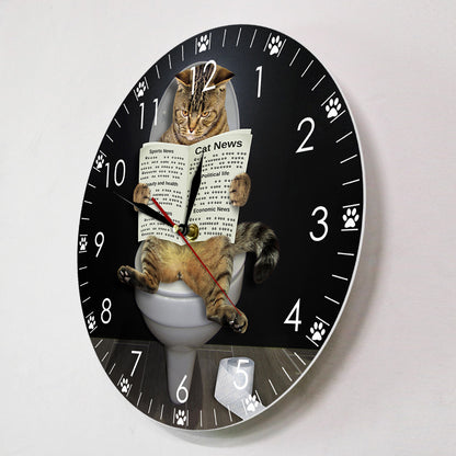 Orologio da parete Fiori dorati vintage