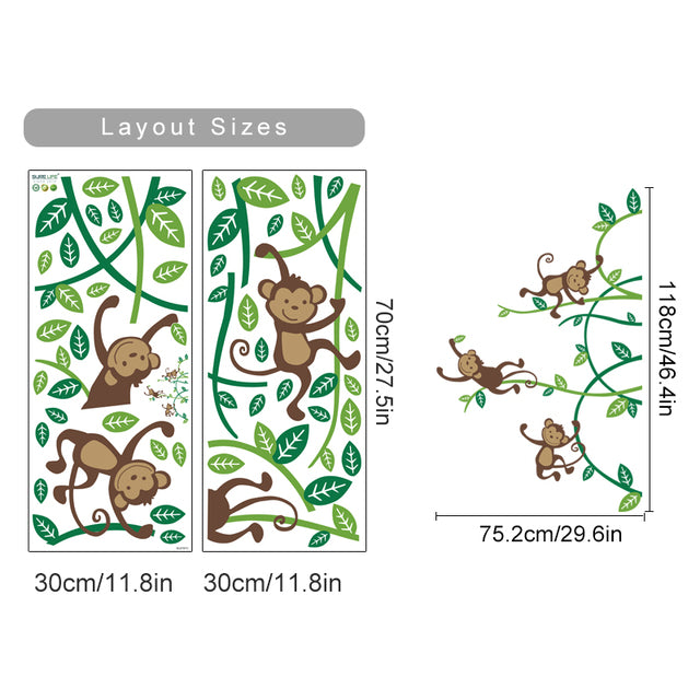 Sticker Animali Tropicali