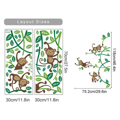 Sticker Animali Tropicali