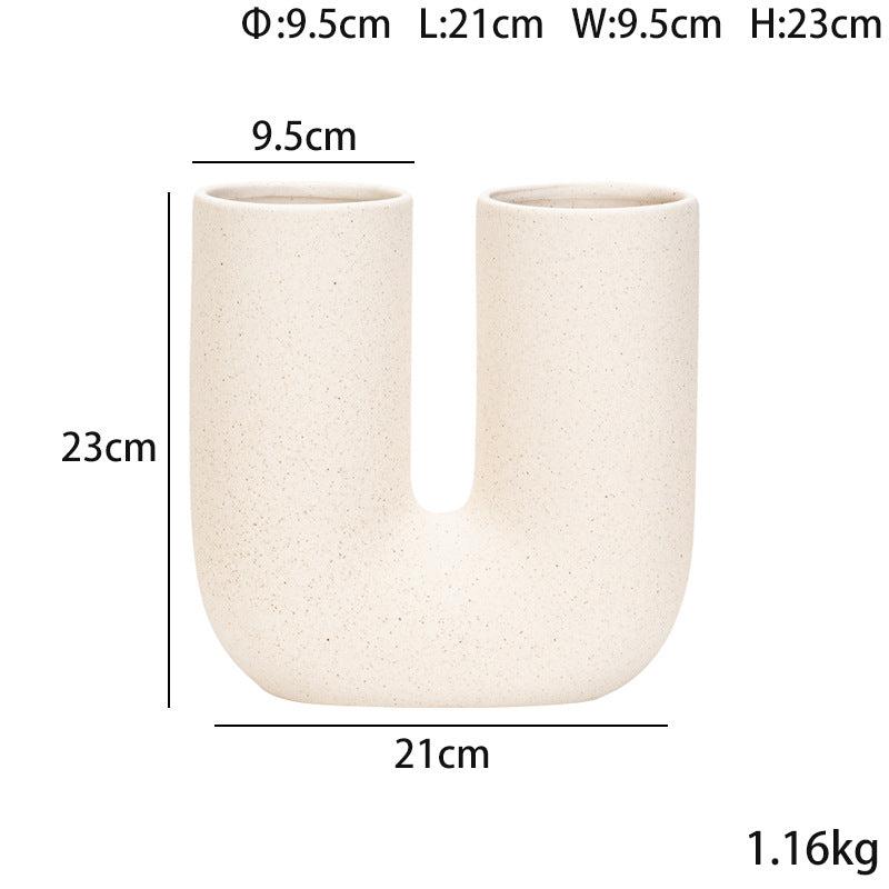 Vaso astratto per ufficio