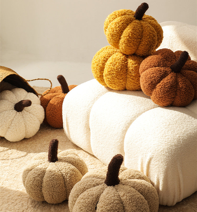 Cuscino a forma di zucca